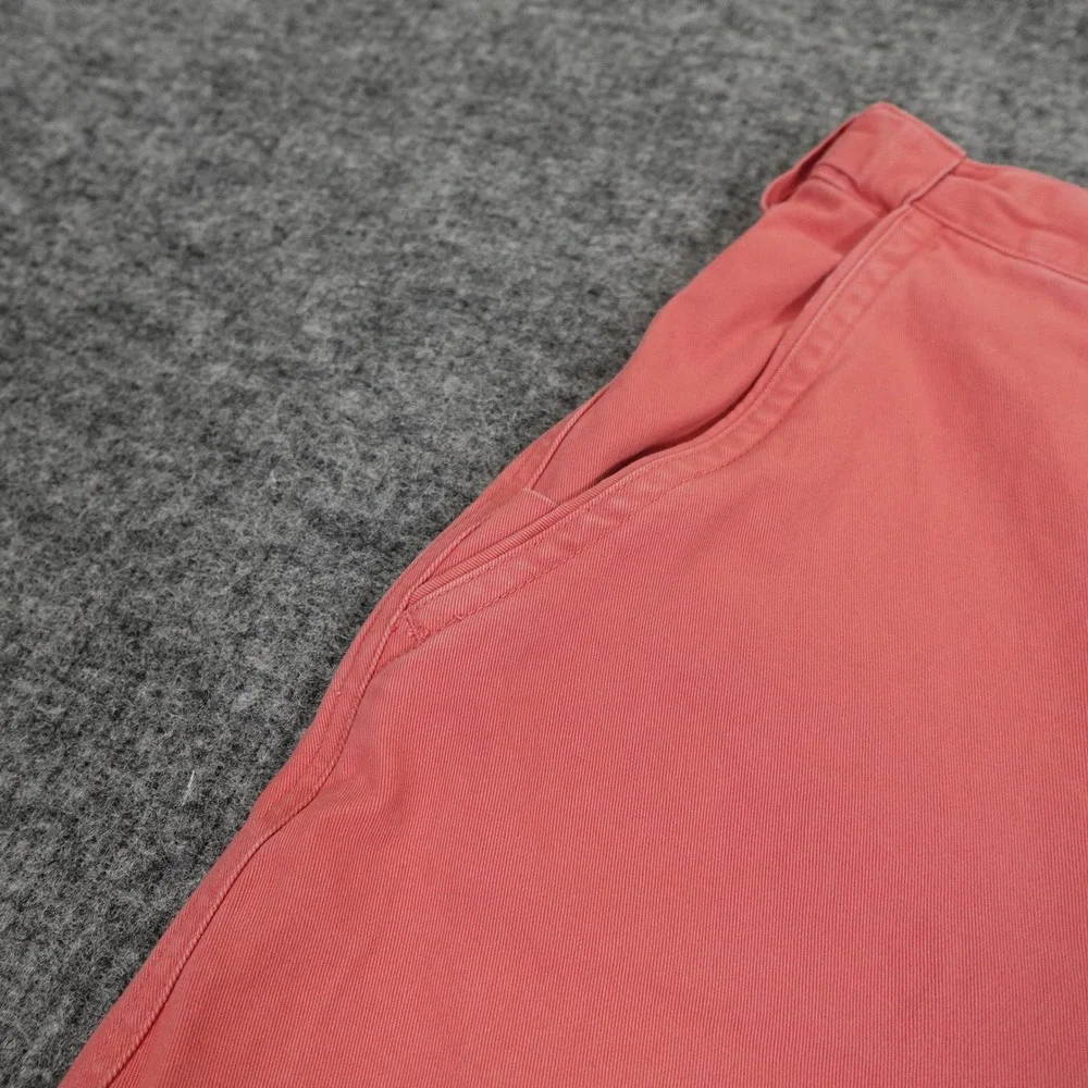 The Territory Ahead Mission‎ Comfort Chino Shorts Mens 36 Coral Hidden Elastic